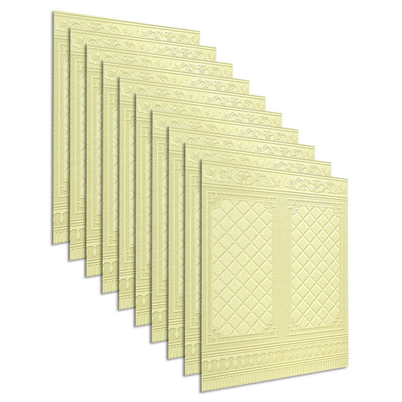 BowLift | Glam Style Wall Cladding Living Room Peel and Stick 3D Embossed Waterproof Wall Cladding