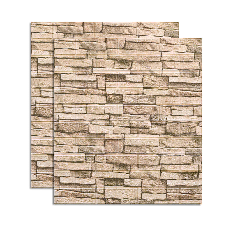 BowLift | Country House Wall Plank 3D Brick Bathroom Living Room Wall Panels Set of 2