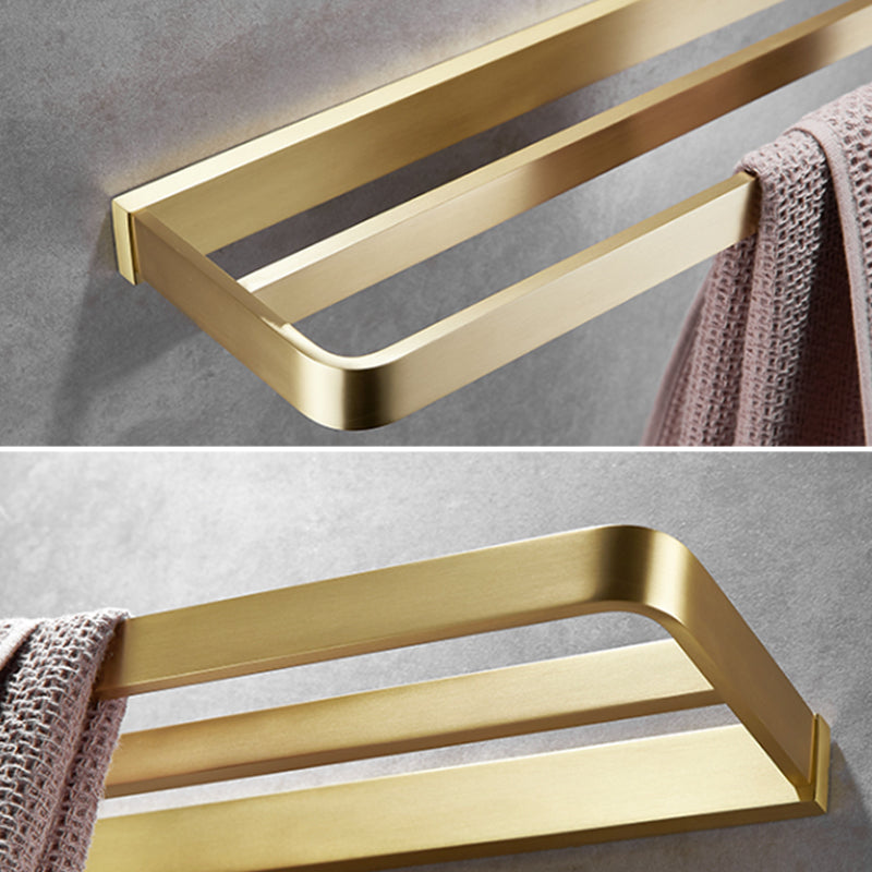 BowLift | Brushed Brass Bathroom Hardware Set Retro Golden Bathroom Accessories Set