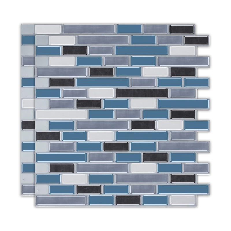 BowLift | Peel & Stick Subway Tile Stain Resistant Plastic Rectangle Peel and Stick Tile 2-Pack