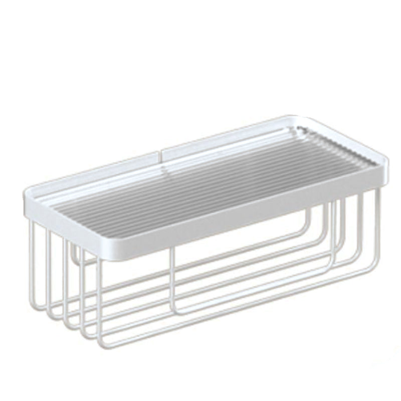 BowLift | White metal and acrylic bathroom accessories as single item or in set with bathroom shelf