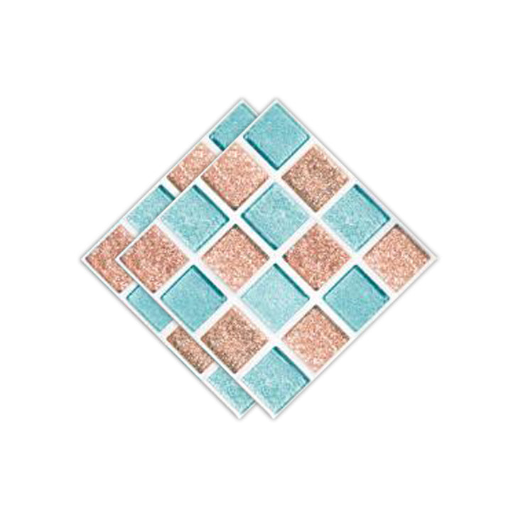 BowLift | Peel & Stick Mosaic Tile Plastic Square Stain-Resistant Peel and Stick Tiles for Shower