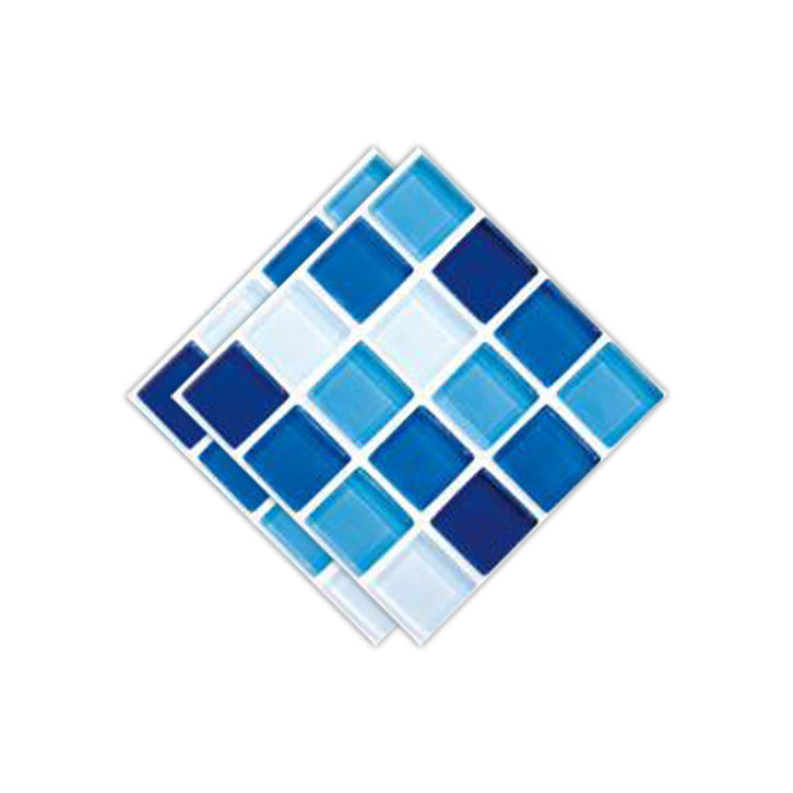 BowLift | Peel & Stick Mosaic Tile Plastic Square Stain-Resistant Peel and Stick Tiles for Shower