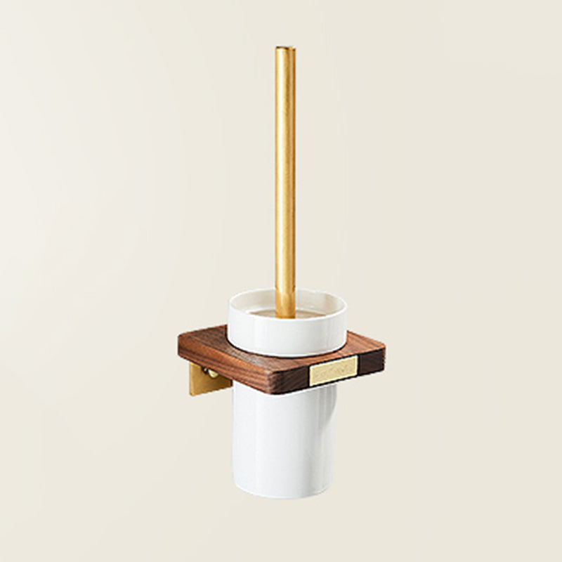 BowLift | Modern Gold Bathroom Accessory Set Bathroom Shelf Paper Holder Bathroom Accessory Set