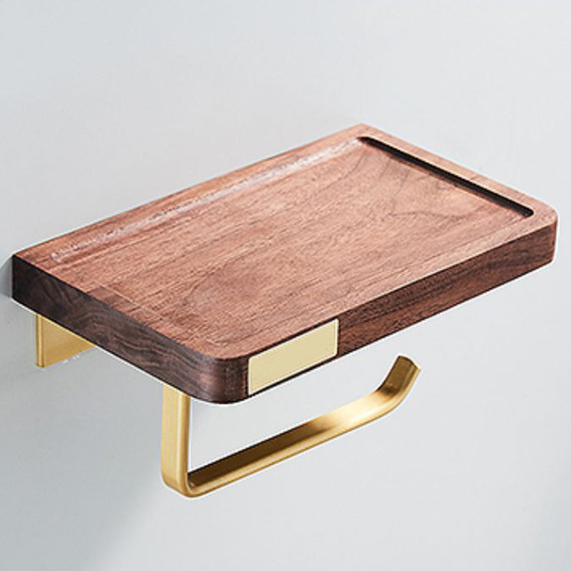 BowLift | Modern Gold Bathroom Accessory Set Bathroom Shelf Paper Holder Bathroom Accessory Set