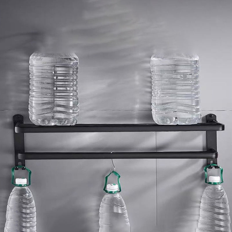 BowLift | Modern Bathroom Accessory Set Black Soap Dish Bath Shelf Bathroom Set