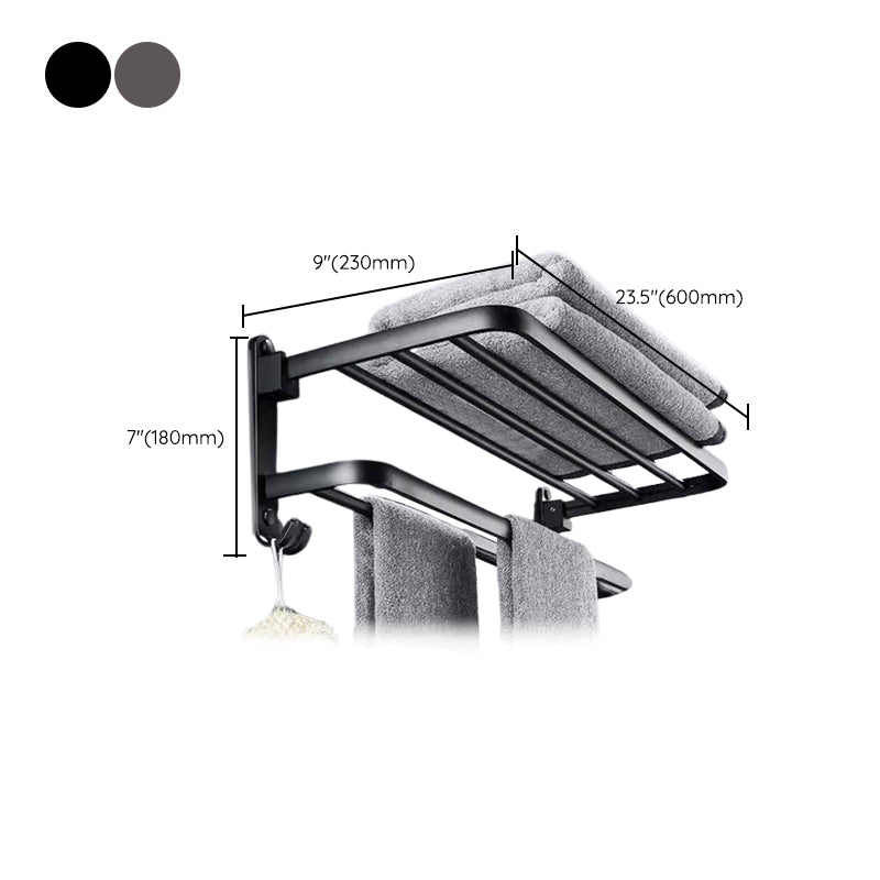 BowLift | Modern Bathroom Accessory Set Black Soap Dish Bath Shelf Bathroom Set