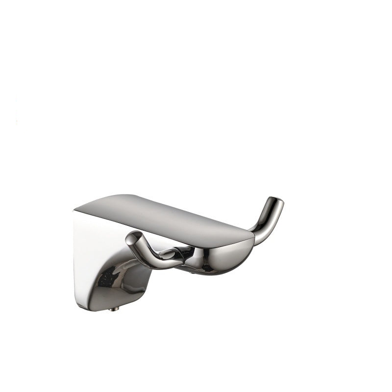 BowLift | Modern Bathroom Hardware Paper Holder Bathroom Shelf Silver Bathroom Accessory Set