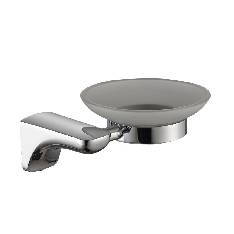 BowLift | Modern Bathroom Hardware Paper Holder Bathroom Shelf Silver Bathroom Accessory Set