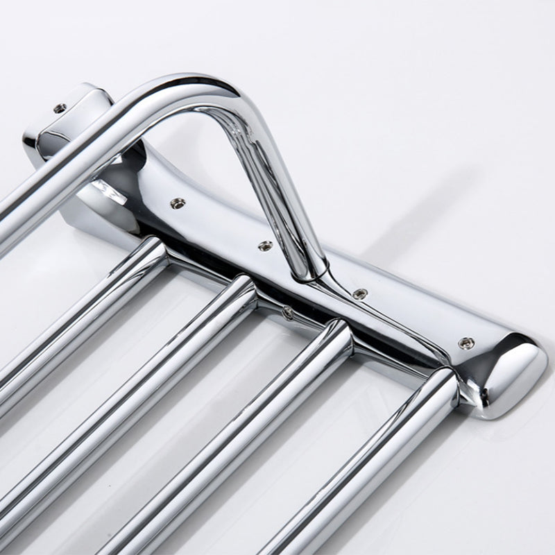 BowLift | Modern Bathroom Hardware Paper Holder Bathroom Shelf Silver Bathroom Accessory Set