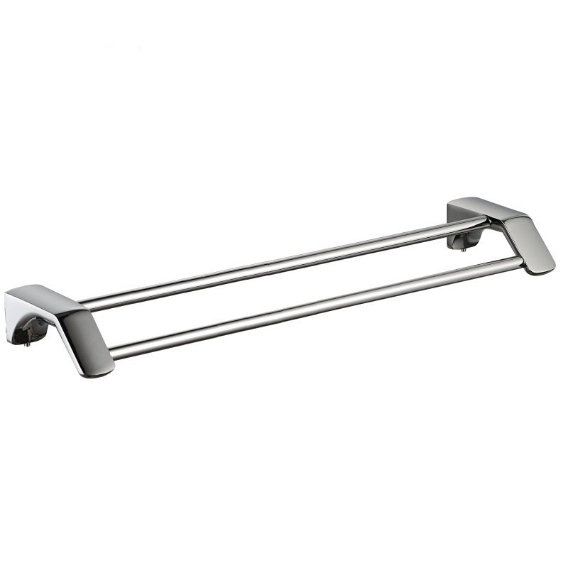BowLift | Modern Bathroom Hardware Paper Holder Bathroom Shelf Silver Bathroom Accessory Set