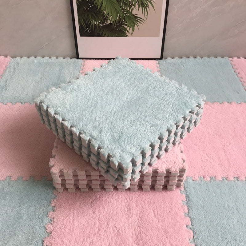 BowLift | Color-fade-resistant carpet tile Solid color interlocking carpet tile