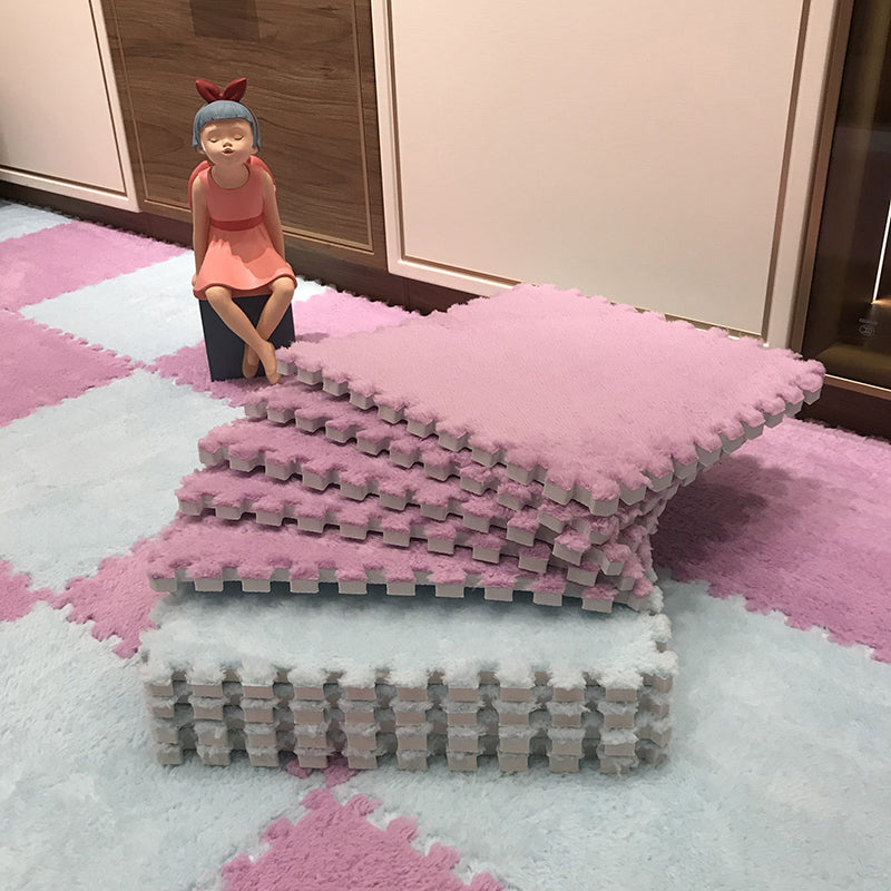 BowLift | Color-fade-resistant carpet tile Solid color interlocking carpet tile