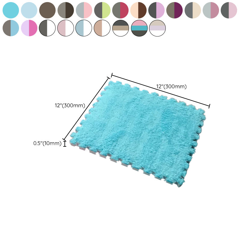 BowLift | Color-fade-resistant carpet tile Solid color interlocking carpet tile