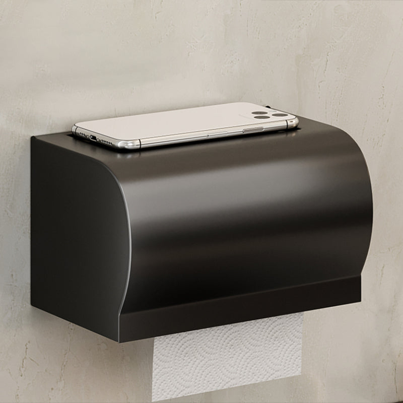 BowLift | Modern Bathroom Accessories Set Black Bath Shelf Bath Accessories Set