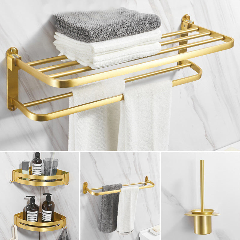 BowLift | Modern Bathroom Hardware Paper Holder Bathroom Shelf Gold Bathroom Accessories Set