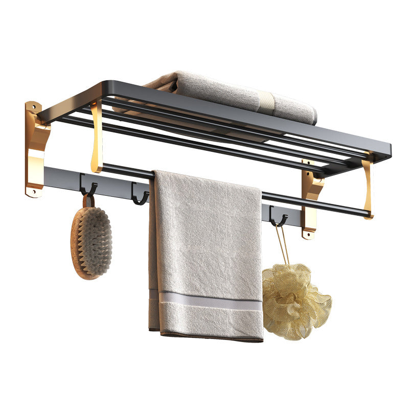 BowLift | Black & Brass Bathroom Set Modern Style Bathroom Accessories As Individual Piece Or As Set