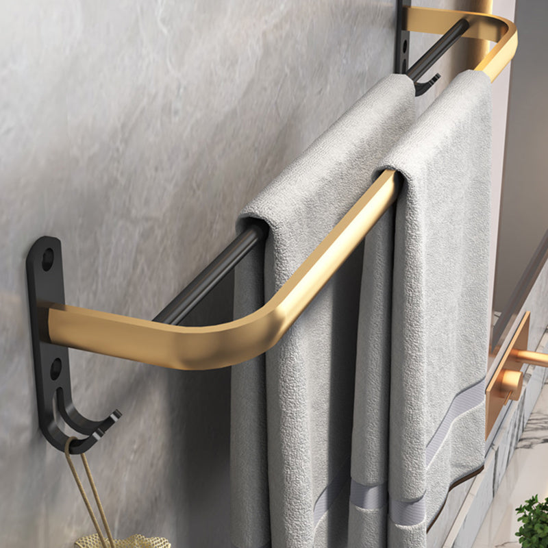 BowLift | Black & Brass Bathroom Set Modern Style Bathroom Accessories As Individual Piece Or As Set