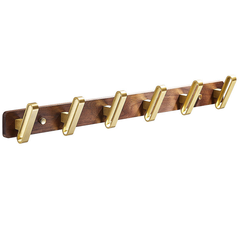 BowLift | Wood and Aluminum Bath Hardware Set Golden Bathroom Accessory Set