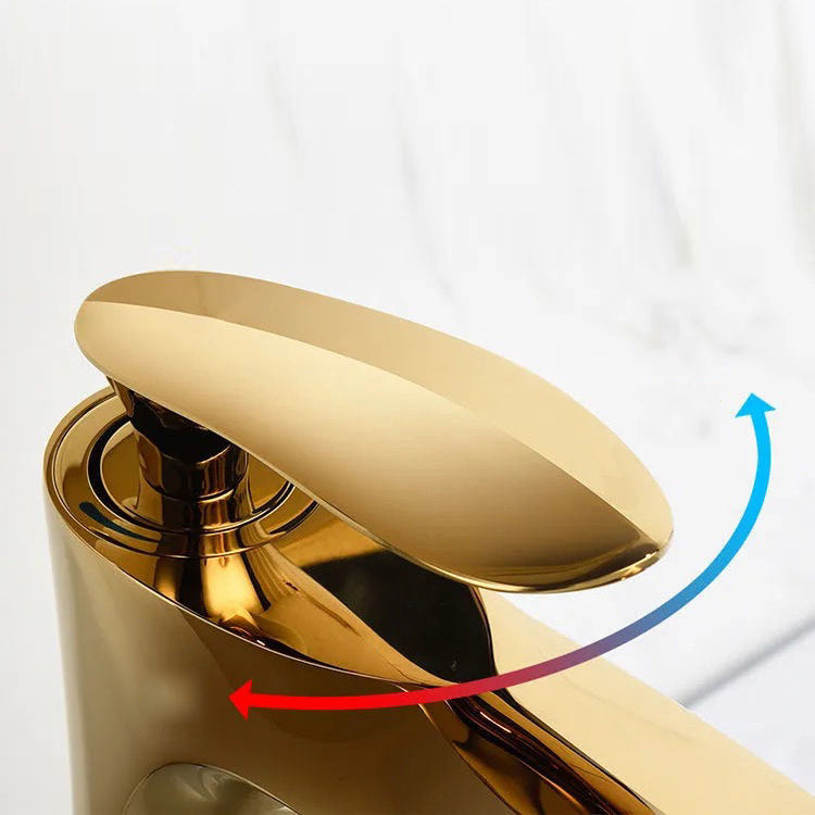 BowLift | Glam Style Faucet Single Lever Handling Sink Bathroom Faucet