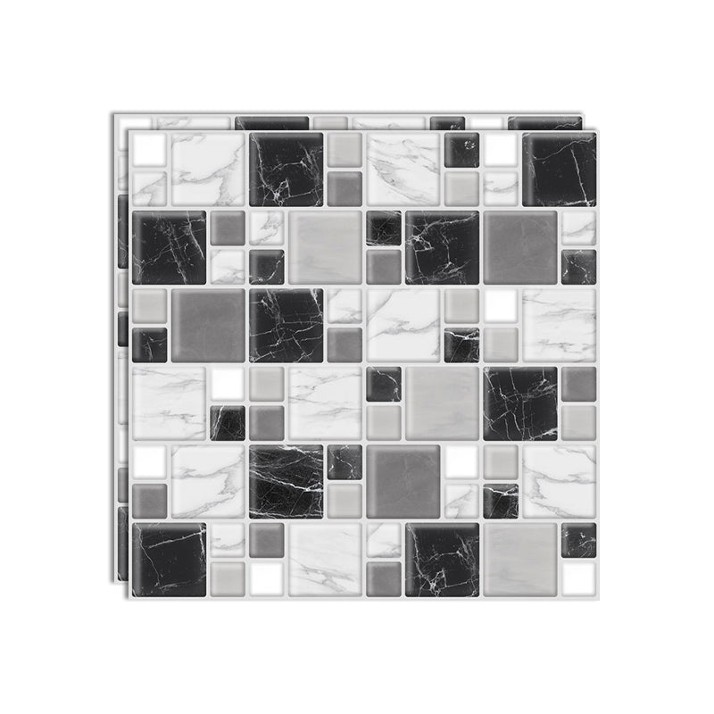BowLift | Wall tile paste Wallpaper Floral check pattern Wallpaper tile