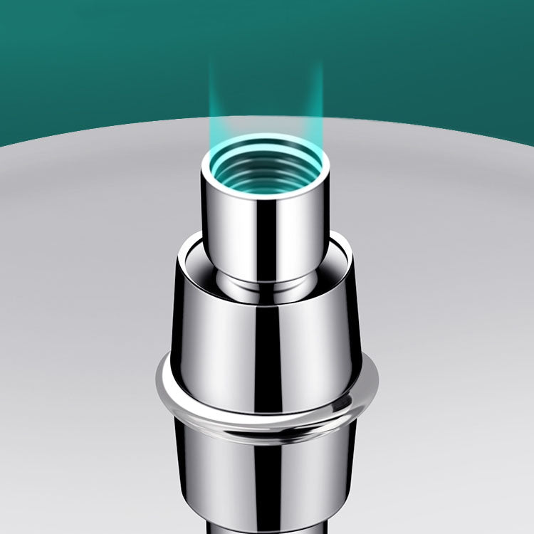 BowLift | Round Fixed Shower Head High Flow Aerated Wall Mount Shower Head