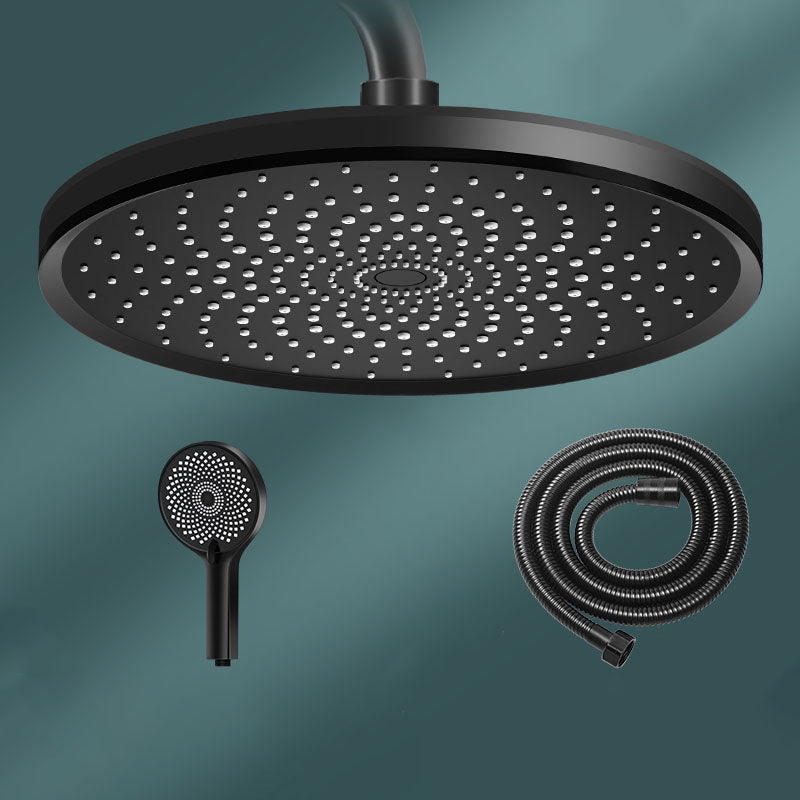 BowLift | Round Fixed Shower Head High Flow Aerated Wall Mount Shower Head