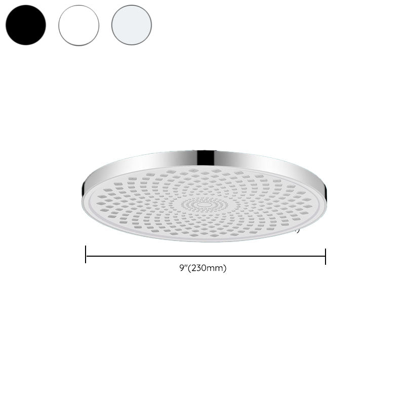 BowLift | Round Fixed Shower Head High Flow Aerated Wall Mount Shower Head