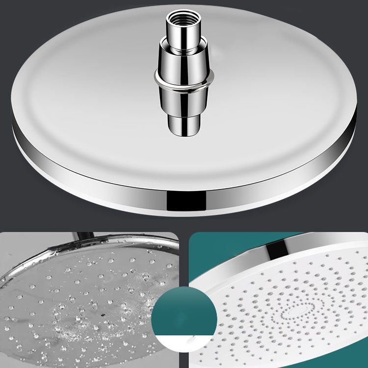 BowLift | Round Dual Shower Head H2O Kinetic Technology Adjustable Shower Head