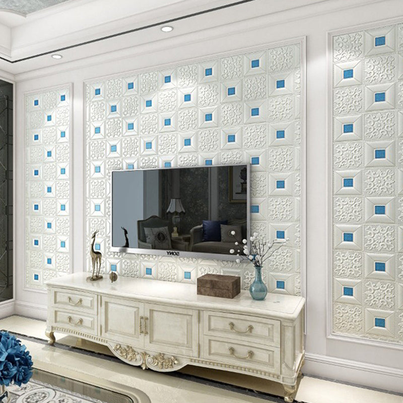 BowLift | Modern wall covering foam 3D embossed peel and stick wall panel