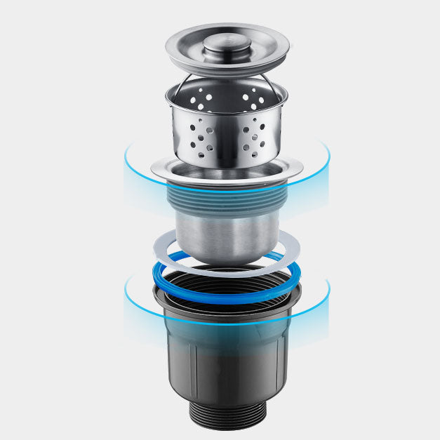 BowLift | Contemporary Style Kitchen Sink Stainless Steel Kitchen Sink with Single Bowl