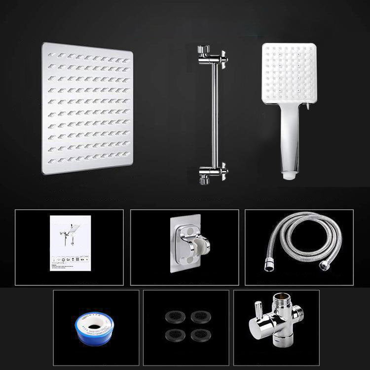 BowLift | Contemporary Shower Head Combination Polished Stainless Steel Wall-Mount Shower Head