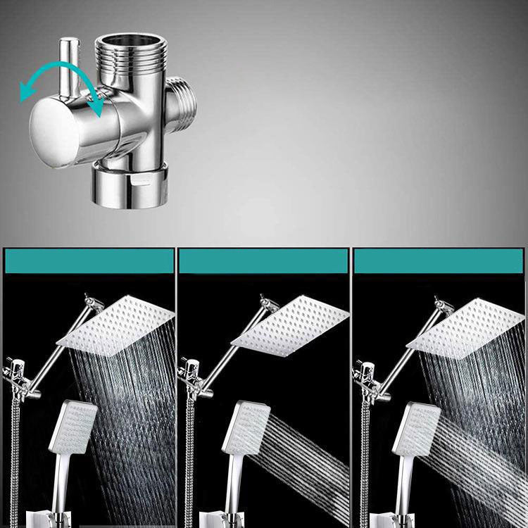 BowLift | Contemporary Shower Head Combination Polished Stainless Steel Wall-Mounted Shower Head