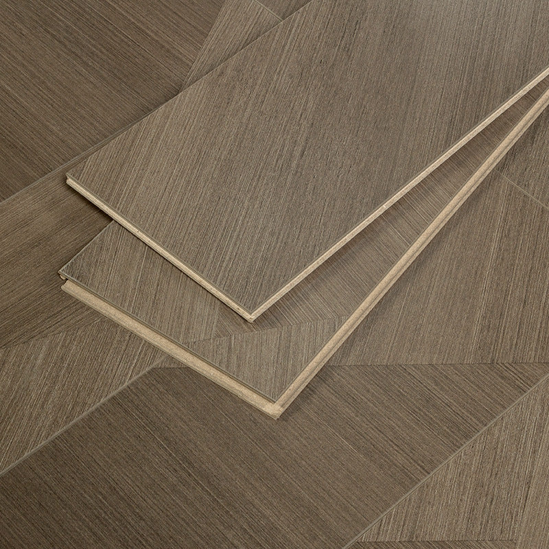 BowLift | Water-resistant laminate click-lock brown wood laminate flooring