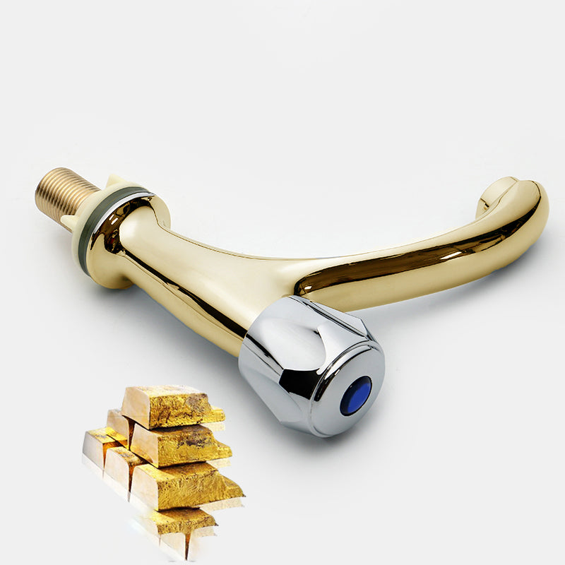 BowLift | Contemporary Centerset Faucet Knob Handle Low Arc Solid Brass Faucet