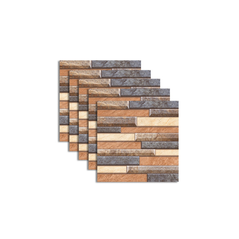 BowLift | Pattern Matte Color Stone Peel and Stick Mosaic Tile Peel and Stick Tile Set of 5
