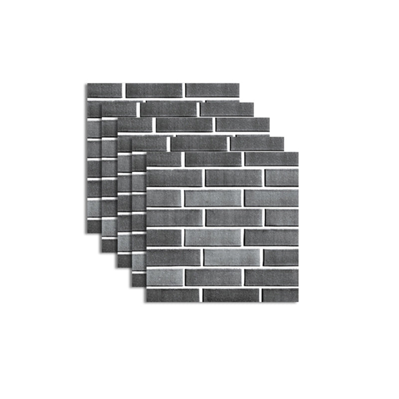 BowLift | Pattern Matte Color Stone Peel and Stick Mosaic Tile Peel and Stick Tile Set of 5