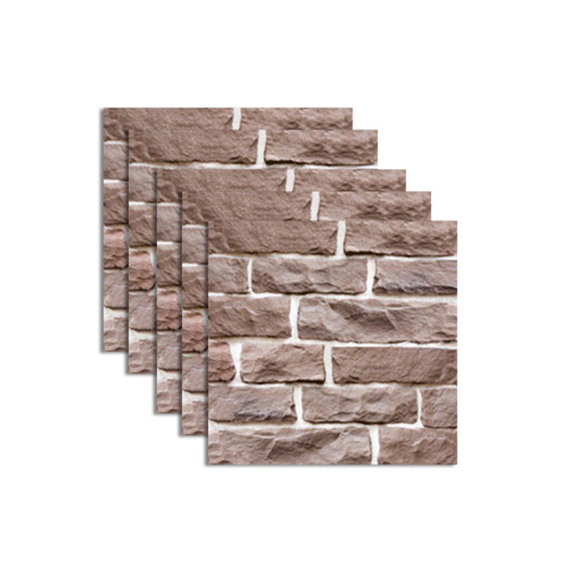 BowLift | Pattern Matte Color Stone Peel and Stick Mosaic Tile Peel and Stick Tile Set of 5