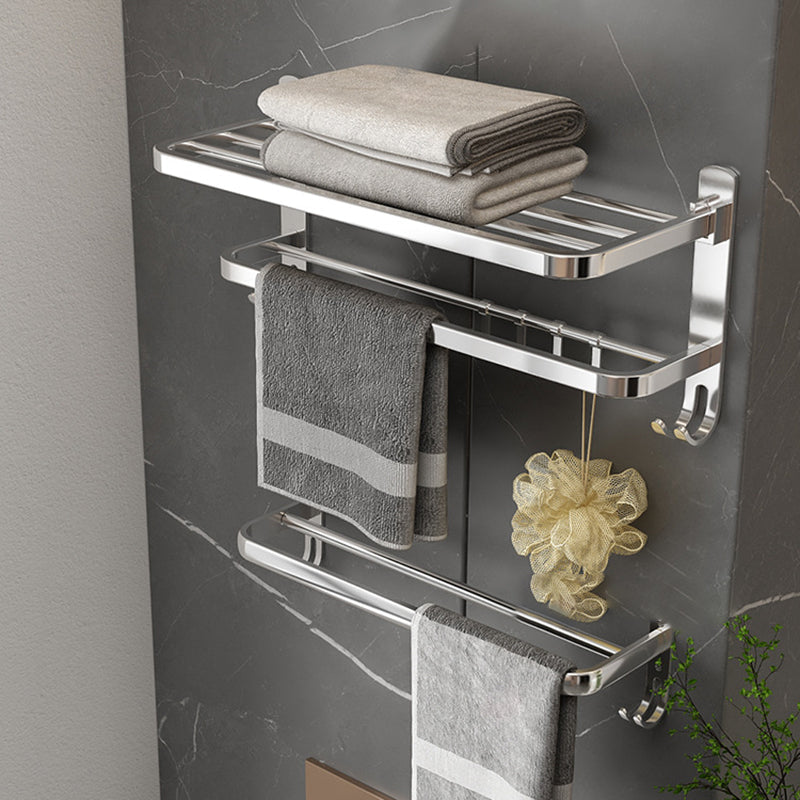 BowLift | Contemporary Chrome Bathroom Hardware Set Polished Chrome Bathroom Set Made of Stainless Steel