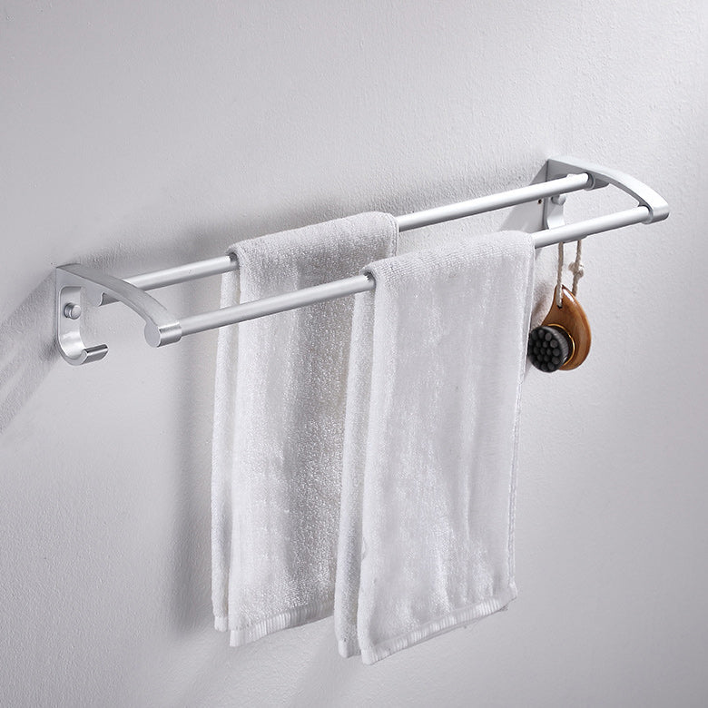 BowLift | Contemporary Silver Bathroom Accessories as Individual Piece or in Set