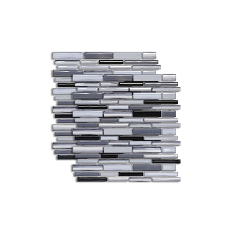 BowLift | Pattern Matte Color Stone Peel and Stick Mosaic Tile Peel and Stick Tile Set of 2