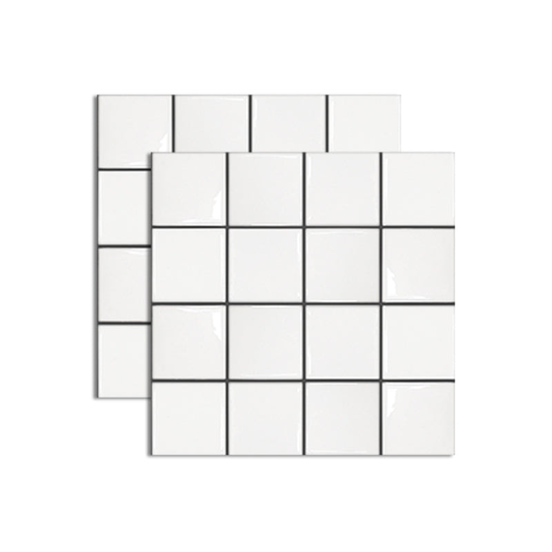 BowLift | Pattern Matte Color Stone Peel and Stick Mosaic Tile Peel and Stick Tile Set of 2