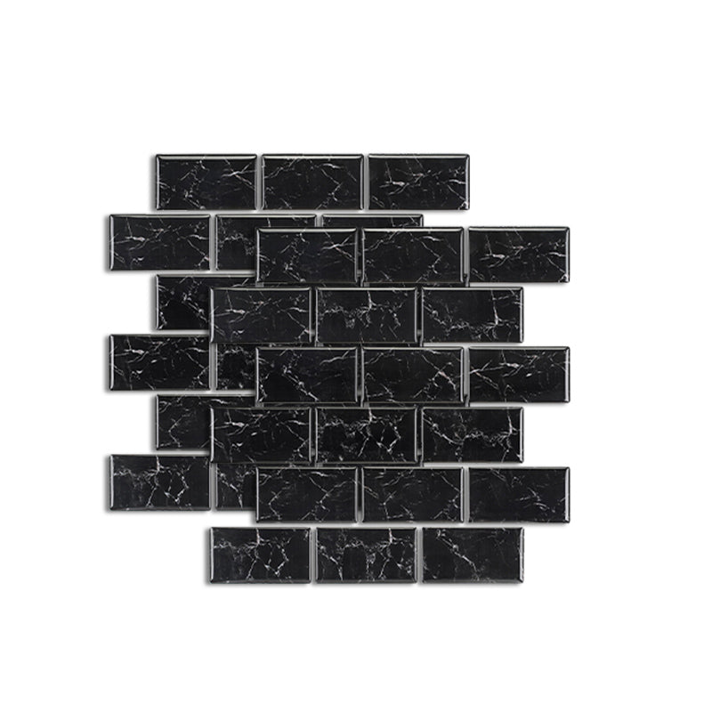 BowLift | Pattern Matte Color Stone Peel and Stick Mosaic Tile Peel and Stick Tile Set of 2
