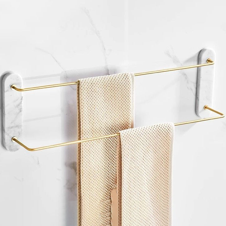 BowLift | Modern bathroom accessories as a single piece or as a set in marble and metal