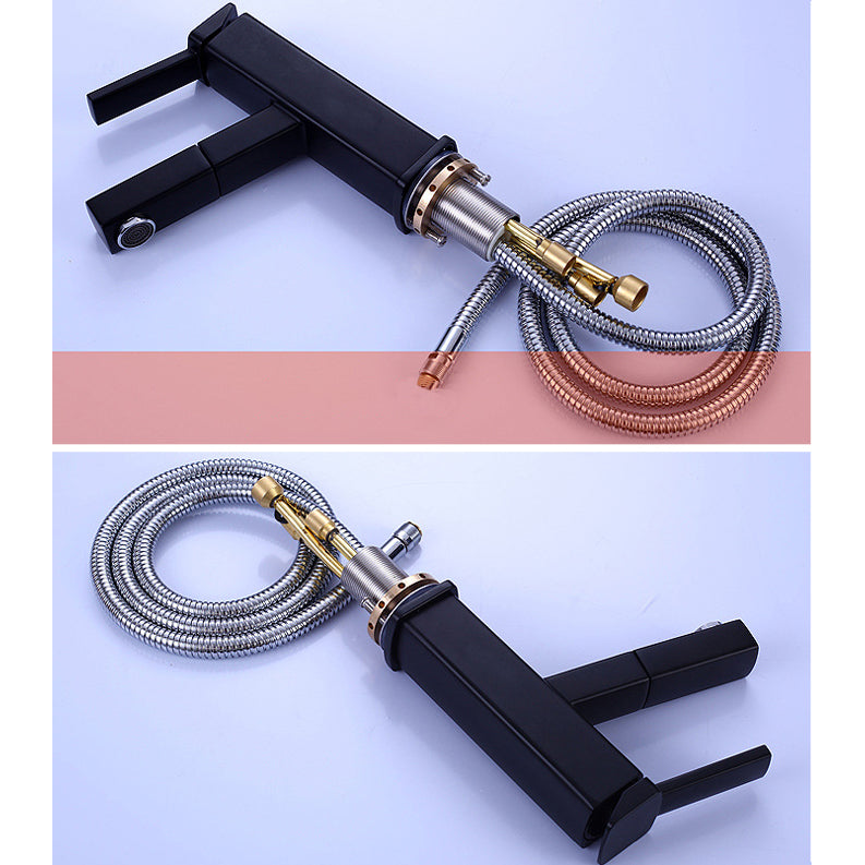 BowLift | Glam Style Faucet Single Handle Centerset Faucet with Swivel Spout