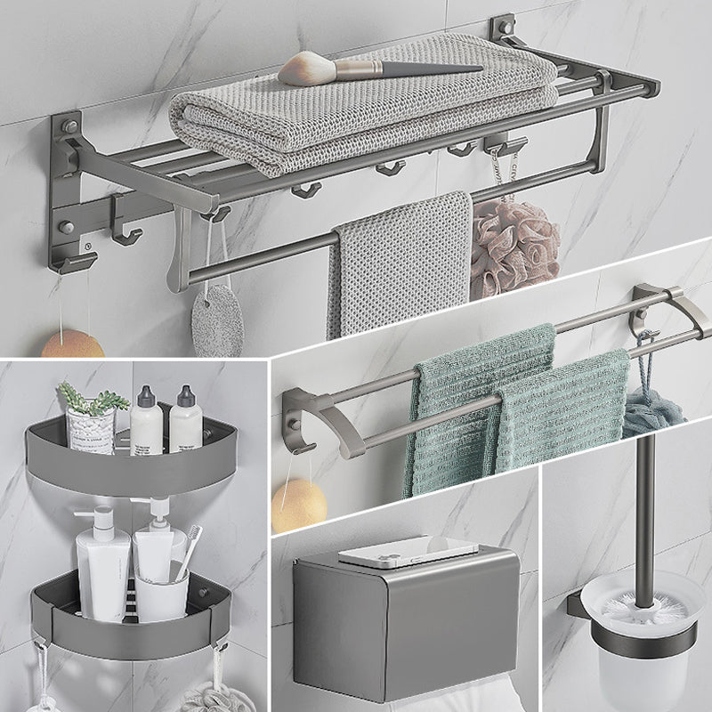 BowLift | Modern Chrome Bathroom Accessories Set Aluminum Bathroom Fittings Set