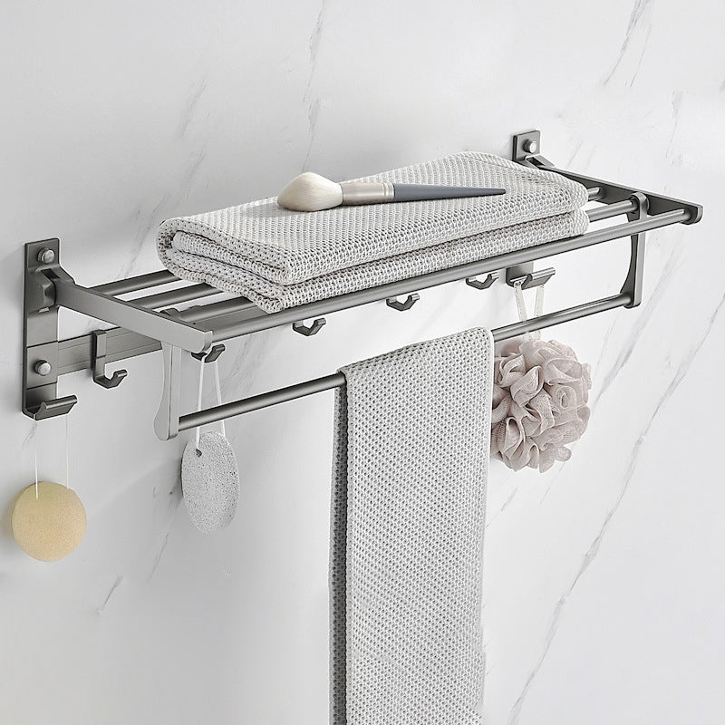 BowLift | Modern Chrome Bathroom Accessories Set Aluminum Bathroom Fittings Set