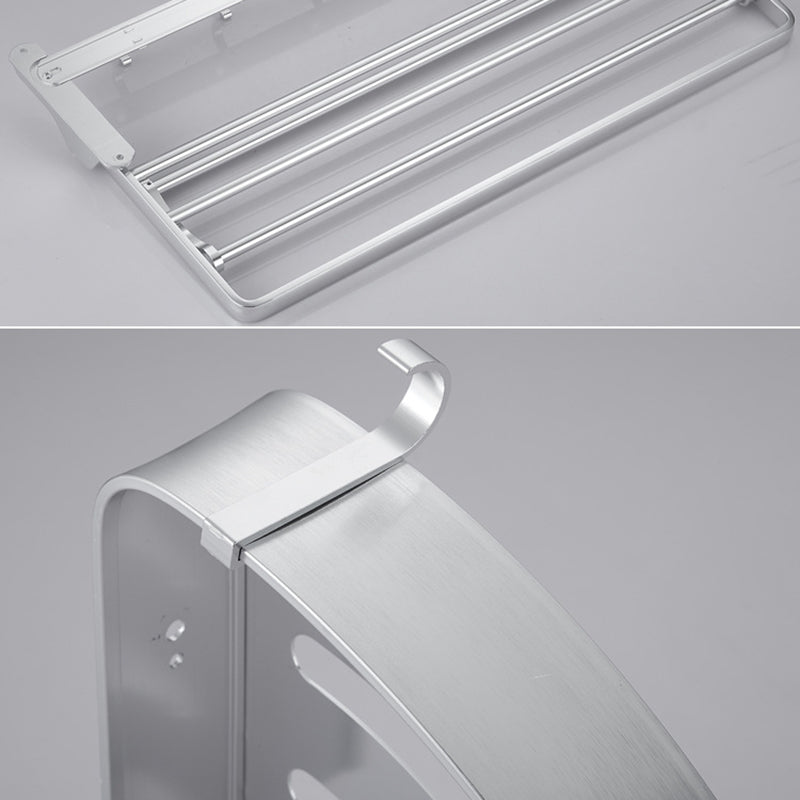 BowLift | 6-piece contemporary bathroom accessory set bathroom shelf/towel bar paper holder included