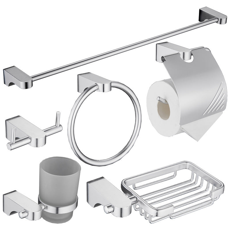 BowLift | 6-piece chrome bathroom accessory as a single item or as a set with towel ring bar