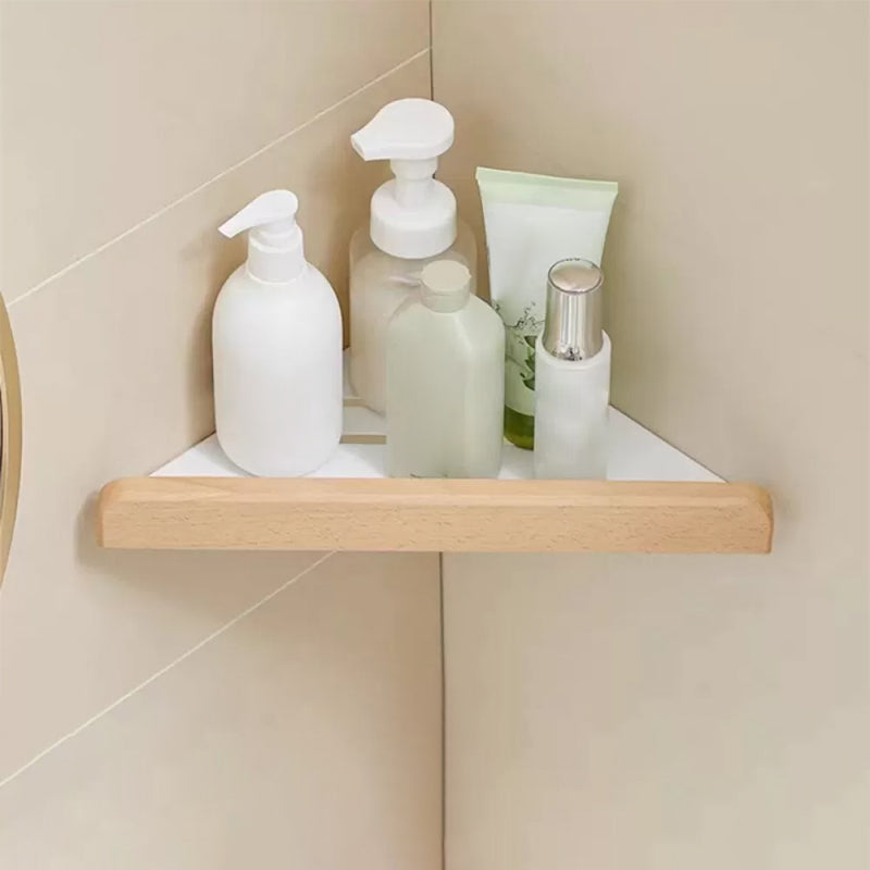 BowLift | White Bathroom Set Solid Wood & Aluminium Bathroom Accessories individually or as a set